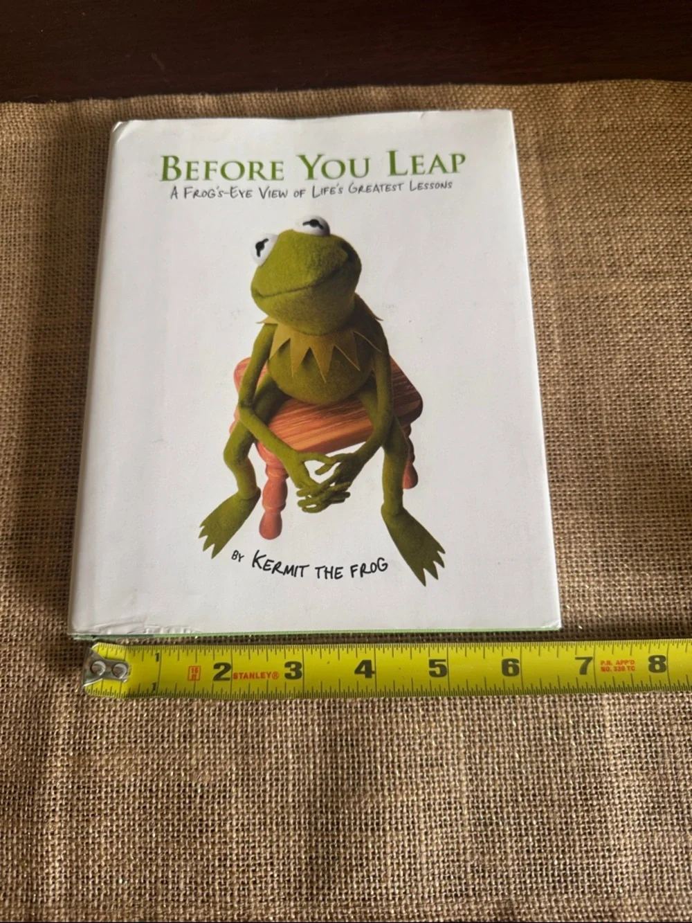 Kermit The Frog Book Before You Leap Life Lessons